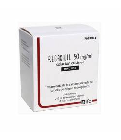 REGAXIDIL 50 mg/ml Solución Cutánea 240ml