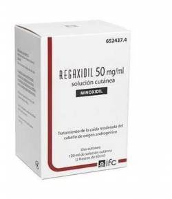 REGAXIDIL 50 mg/ml Solución Cutánea 120ml