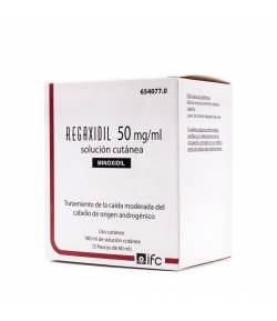 REGAXIDIL 50 mg/ml Solución Cutánea 180ml