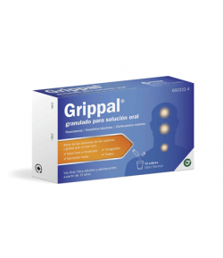Grippal Granulado Para Solución Oral, 10 Sobres Sobres
