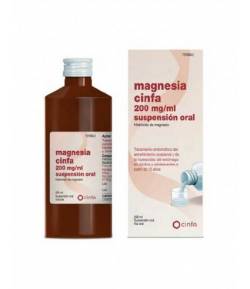 Magnesia Cinfa 200mg/ml Suspensón Oral, 1 Frasco de 260ml