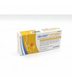 Deratin Complex Comprimidos para Chupar Sabor Miel-Limón, 30 comprimidos Dolor de garganta