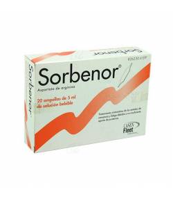 Sorbenor Solución Oral, 20 Ampollas Bebibles 5ml Otras vitaminas